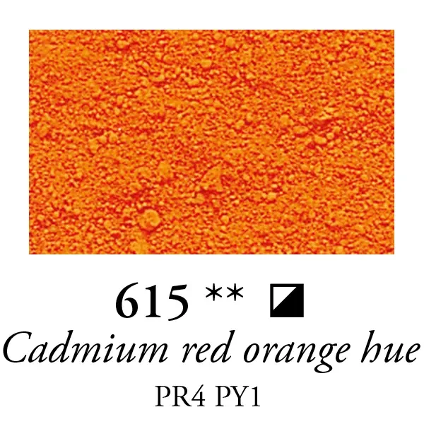 Sennelier pigment - 15, cadmium red orange hue, 100 g