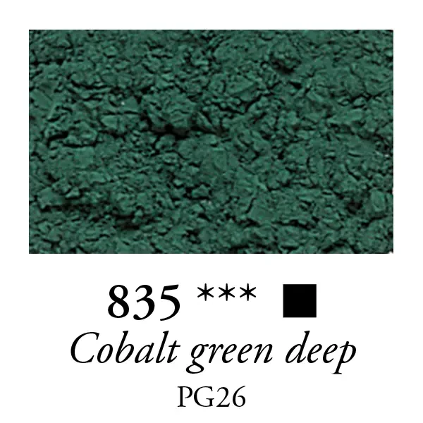 Sennelier pigment - 35, cobalt green deep, 120 g