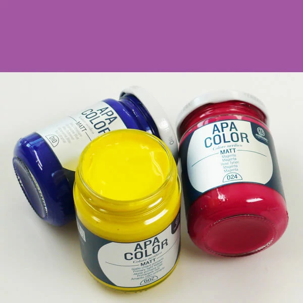 APA Color akrilna boja, 150 ml - 32, violet-red shade