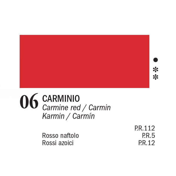APA Color akrilna boja, 150 ml - 06, carmine red