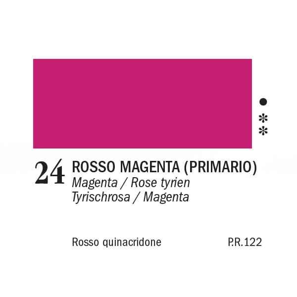 APA Color akrilna boja, 150 ml - 24, magenta