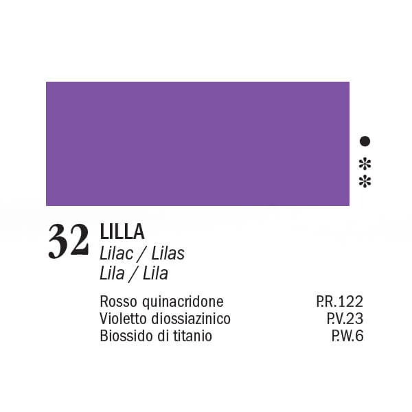 APA Color akrilna boja, 150 ml - 32, violet-red shade