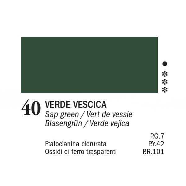 APA Color akrilna boja, 150 ml - 40, sap green