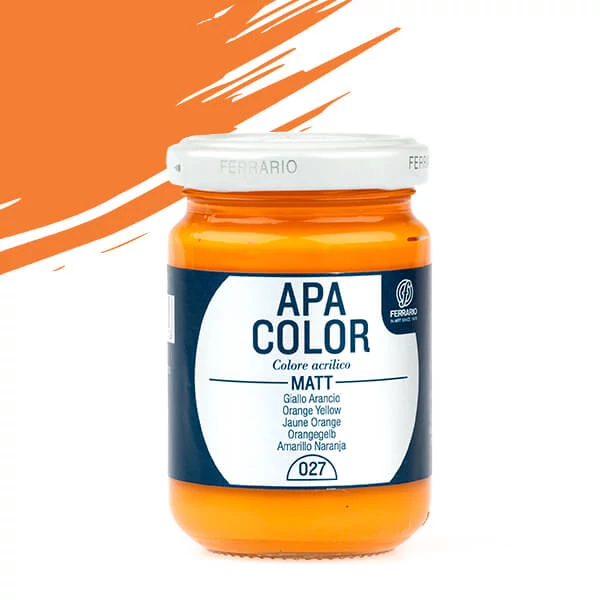APA Color akrilna boja, 150 ml - 27, orange yellow