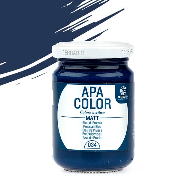 APA Color akrilna boja, 150 ml - 34, prussian blue