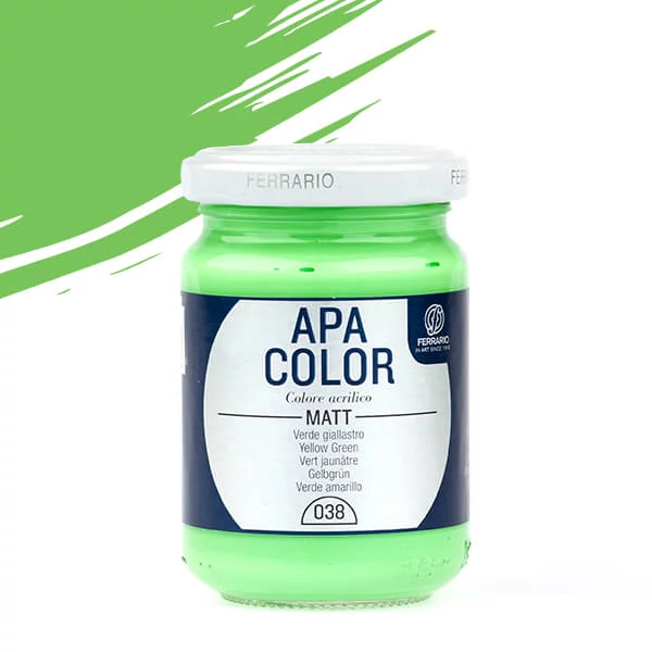 APA Color akrilna boja, 150 ml - 38, yellow green