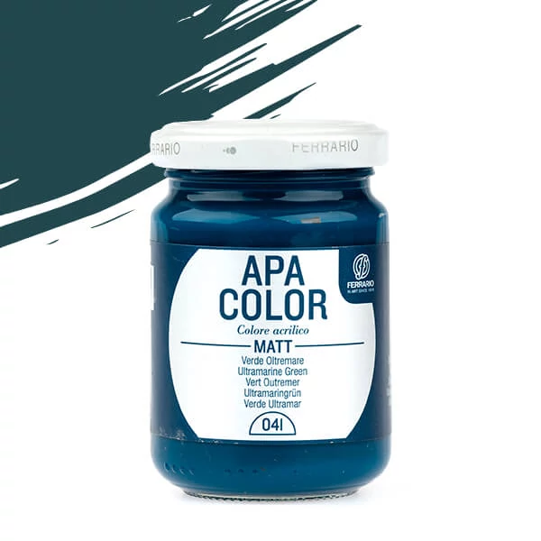 APA Color akrilna boja, 150 ml - 41, ultramarine green