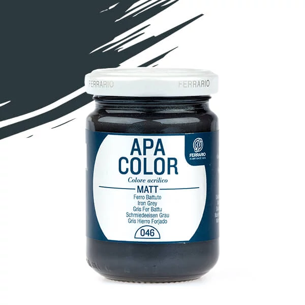 APA Color akrilna boja, 150 ml - 46, iron grey