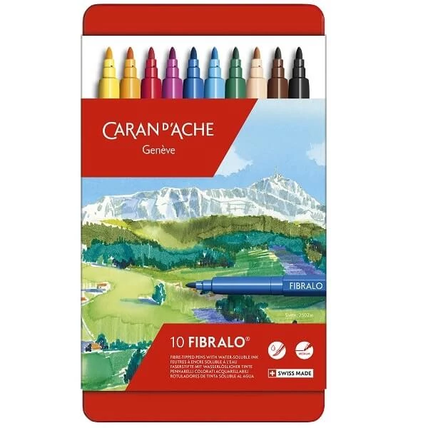 Caran d'Ache Fibralo set flomastera - 10 kom