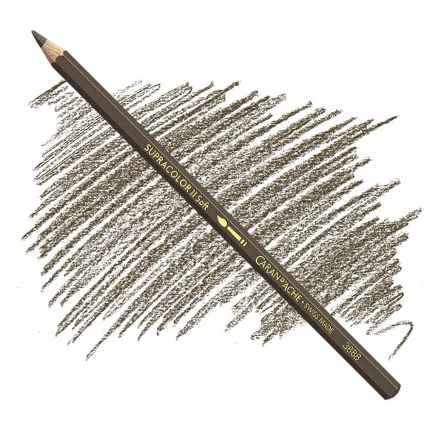 Caran d'Ache Supracolor Mekana vodena olovka - 049, raw umber