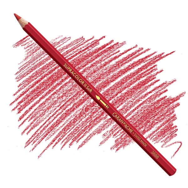 Caran d'Ache Supracolor Mekana vodena olovka - 080, carmine