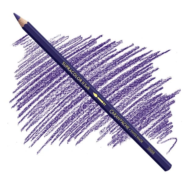 Caran d'Ache Supracolor Mekana vodena olovka - 120, violet    