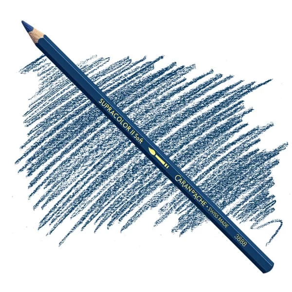 Caran d'Ache Supracolor Mekana vodena olovka - 159, prussian blue
