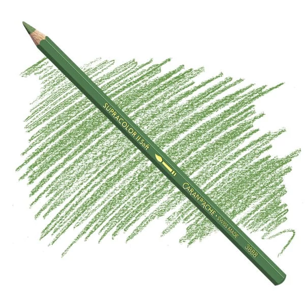 Caran d'Ache Supracolor Mekana vodena olovka - 225, moss green