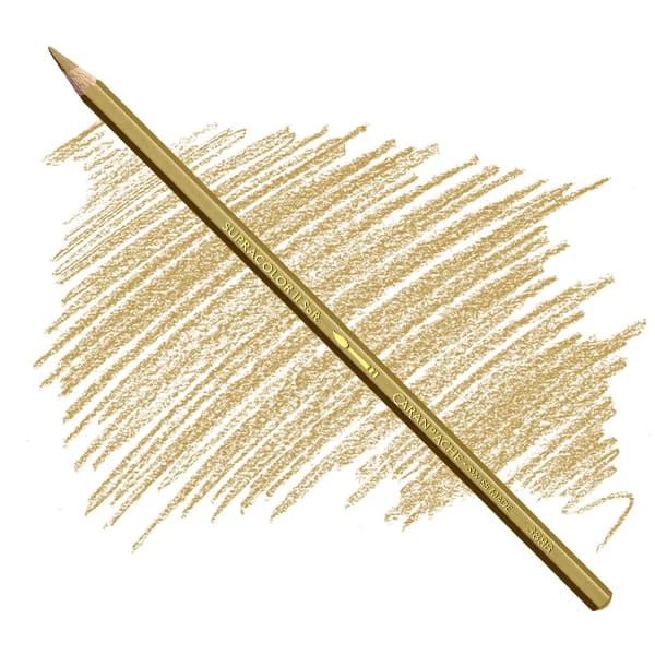 Caran d'Ache Supracolor Mekana vodena olovka - 499, gold