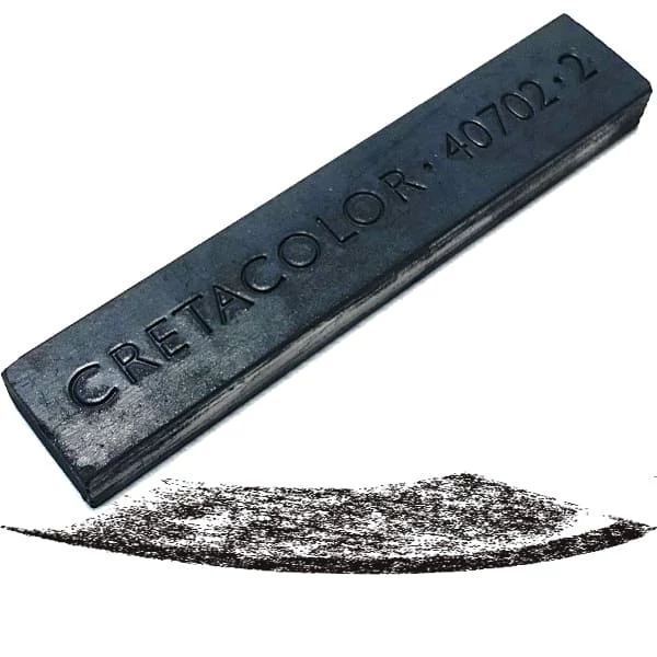Cretacolor Art Sticks prešani karbon, 7x14 mm