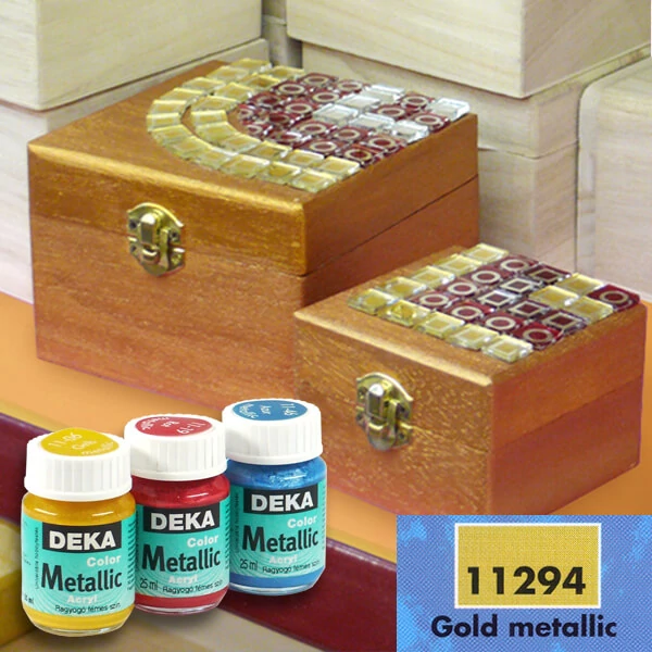 Deka Color Metalik metalik akrilna boja 25 ml - 94 zlatna