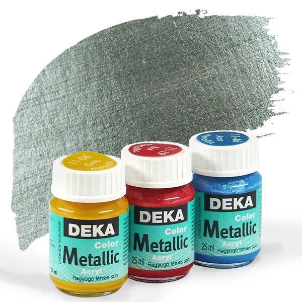 Deka Color Metalik metalik akrilna boja 25 ml - 96 srebro