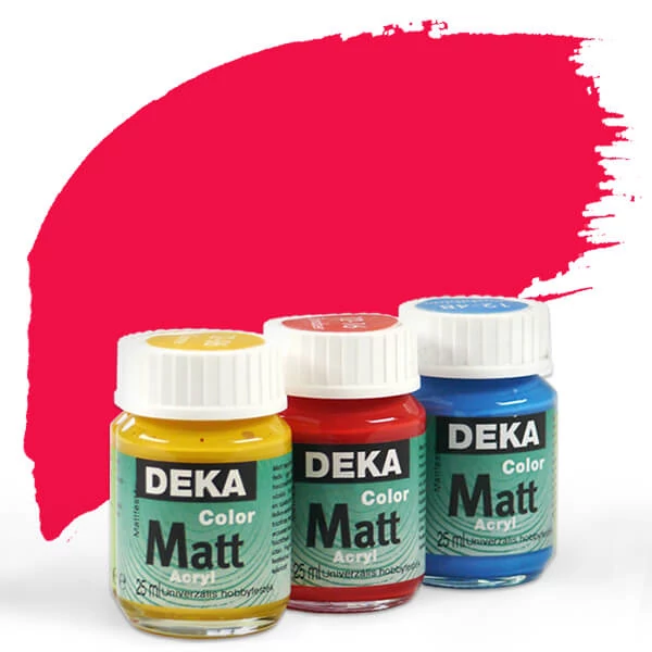 Deka Color Matt akrilna boja 25 ml - 20 karmin