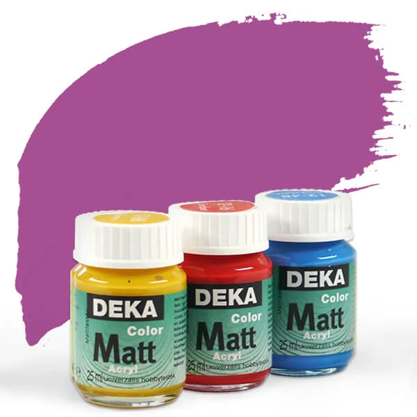Deka Color Matt akrilna boja 25 ml - 33 ljubičasta