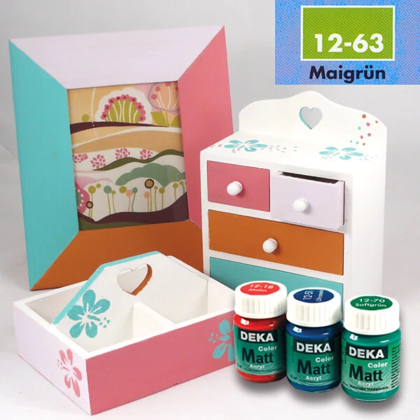 Deka Color Matt akrilna boja 25 ml - May 63 zelena