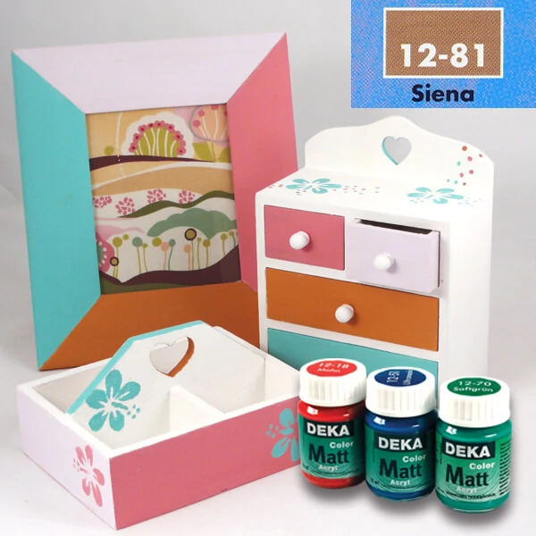 Deka Color Matt akrilna boja 25 ml - 81 siena