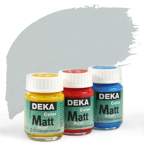 Deka Color Matt akrilna boja 25 ml - 96 srebro