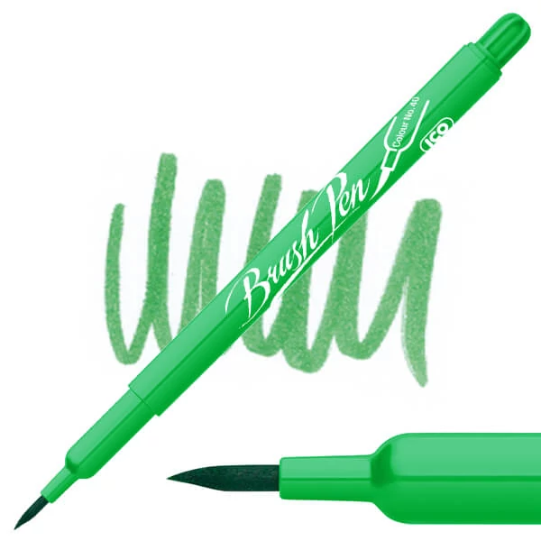 Kist olovka, Brush Pen - 40 zelena