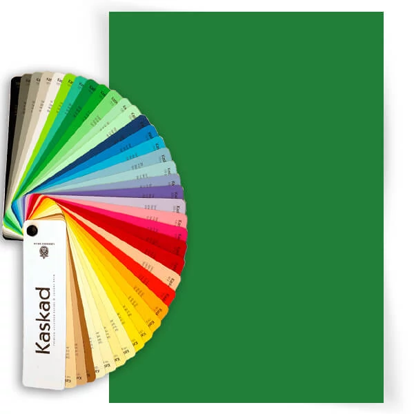 Kaskad színes fénymásolópapír, A/4, 80 g , 10 db - 68, smaragdzöld, Woodpecker green