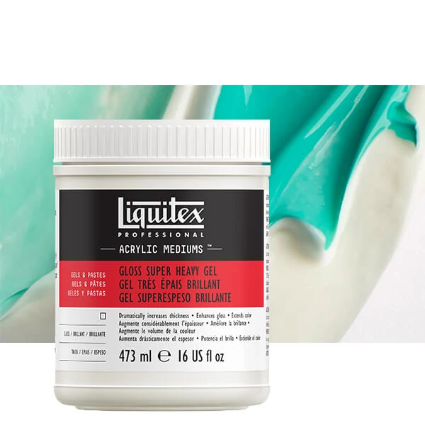 Liquitex Gloss Super Heavy Gel sredstvo za zgušnjavanje, 473 ml - sjaj