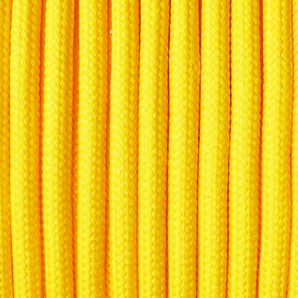 Paracord 550, u metrima, 4 mm - sunčano žuta