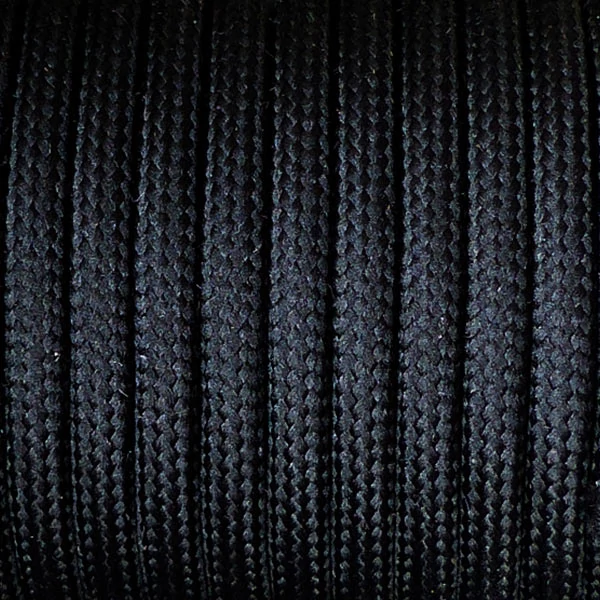 Paracord 550, u metrima, 4 mm - crni