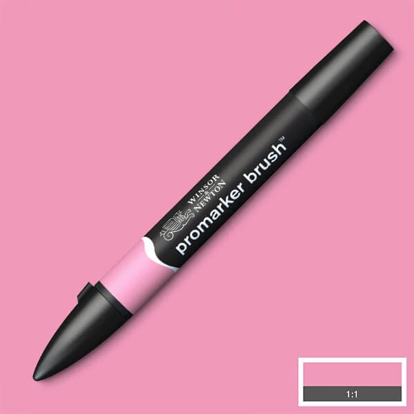 Promarker Brush dvostrani alkoholni kist filc - M727, rose pink