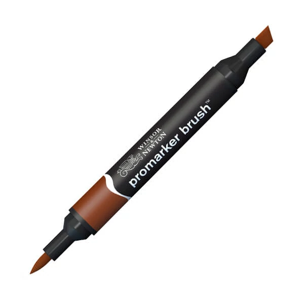 Promarker Brush dvostrani alkoholni kist filc - O225, henna