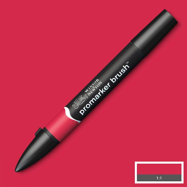 Promarker Brush dvostrani alkoholni kist filc - R565, poppy red