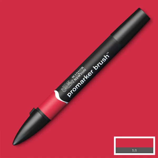 Promarker Brush dvostrani alkoholni kist filc - R665, berry red