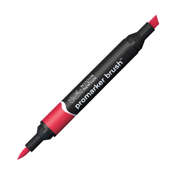 Promarker Brush dvostrani alkoholni kist filc - R665, berry red