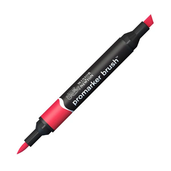 Promarker Brush dvostrani alkoholni kist filc - R666, red