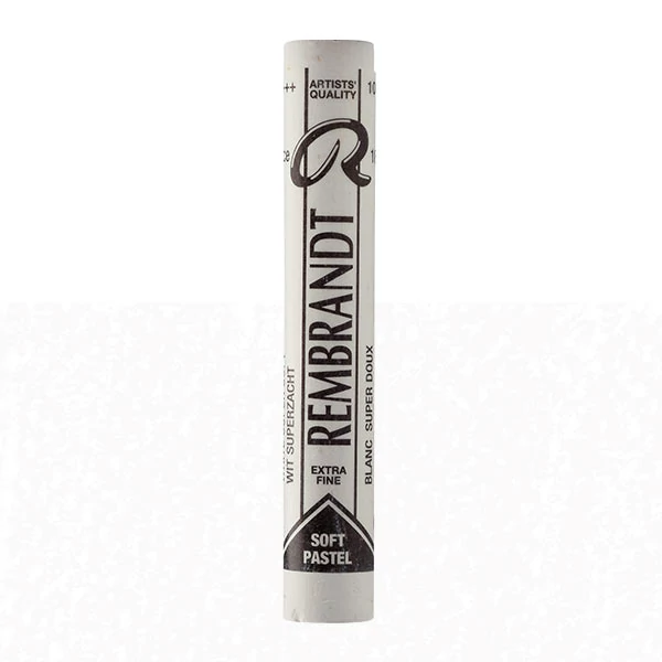 Rembrandt praškasta pastelna kreda - 101.5, white super soft