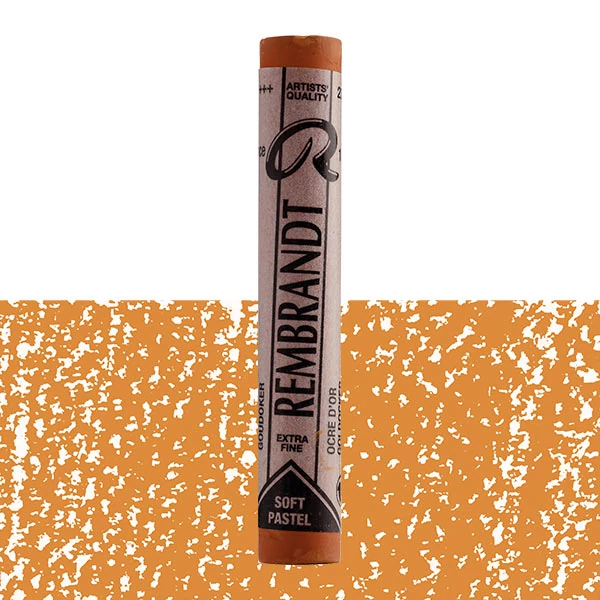 Rembrandt praškasta pastelna kreda - 231.5, gold ochre