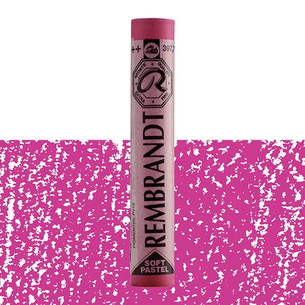 Rembrandt praškasta pastelna kreda - 397.7, permanent rosa