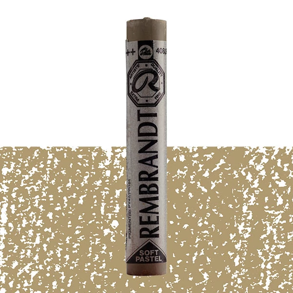 Rembrandt praškasta pastelna kreda - 408.9, raw umber