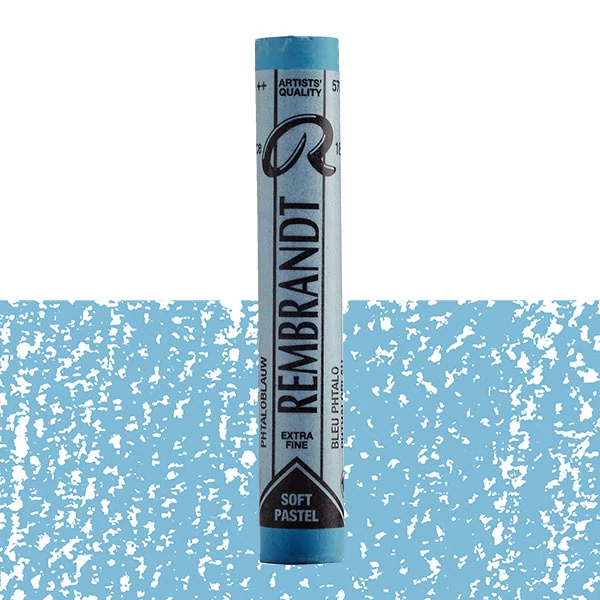 Rembrandt praškasta pastelna kreda - 570.7, phthalo blue