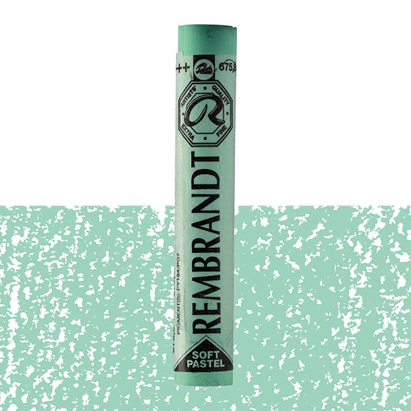 Rembrandt praškasta pastelna kreda - 675.8, phthalo green