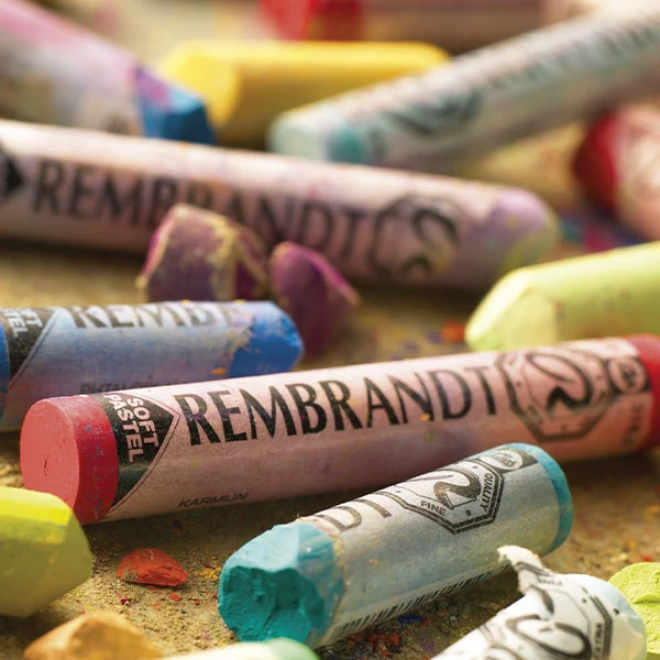 Rembrandt praškasta pastelna kreda - 100.5, white