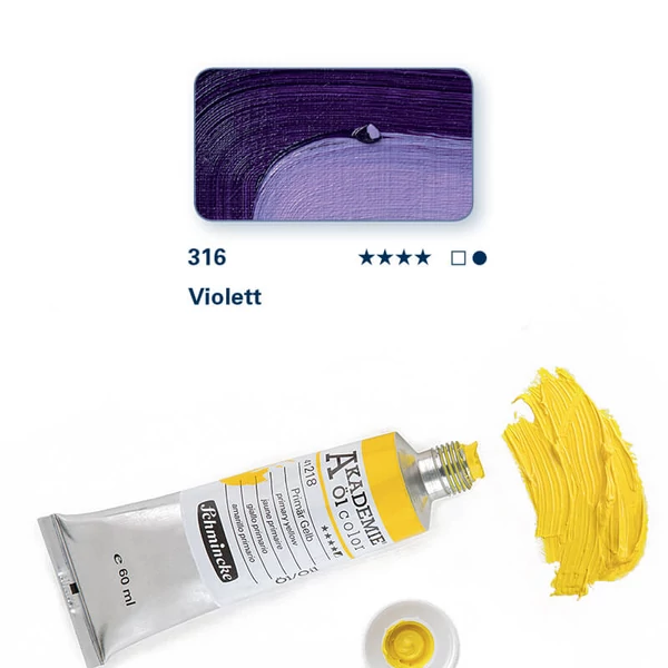 Schmincke Akademie uljana boja, 60 ml - 316, violet