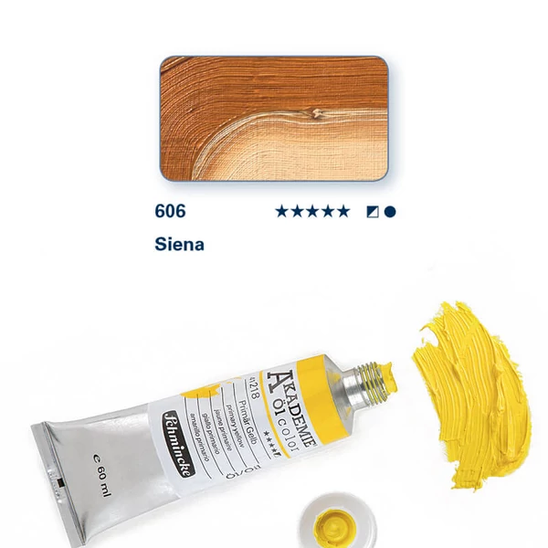 Schmincke Akademie uljana boja, 60 ml - 606, Sienna