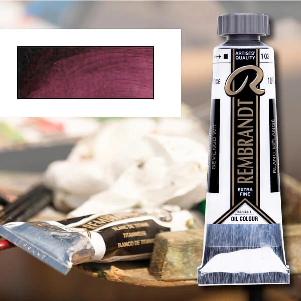 Talens Rembrandt uljana boja, 40 ml - 323, burnt carmine
