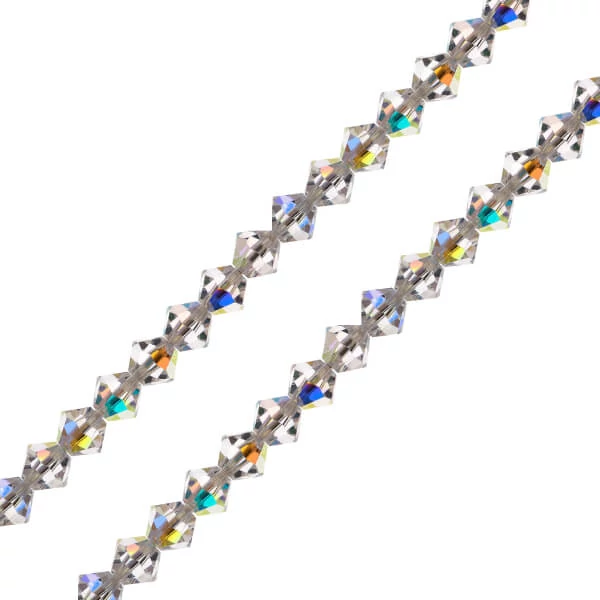 Preciosa stožasta kristalna perla, 4 mm - Crystal AB