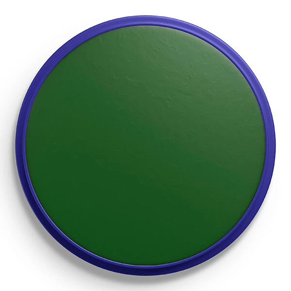 Snazaroo disk boja za lice - tamno zelena, tamno zelena 455